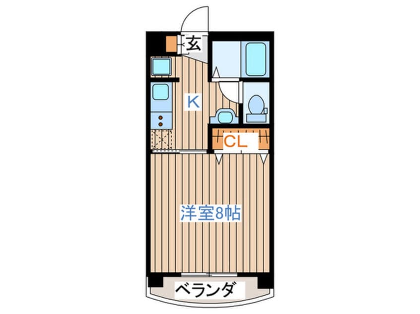 間取図 ヱビスヤパークサイド