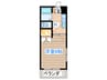 グランディオ－ヤマ 1Kの間取り
