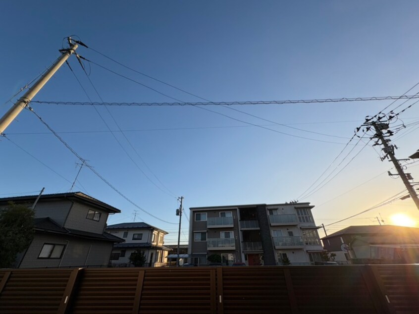 室内からの展望 コ－ポ福田町Ⅱ