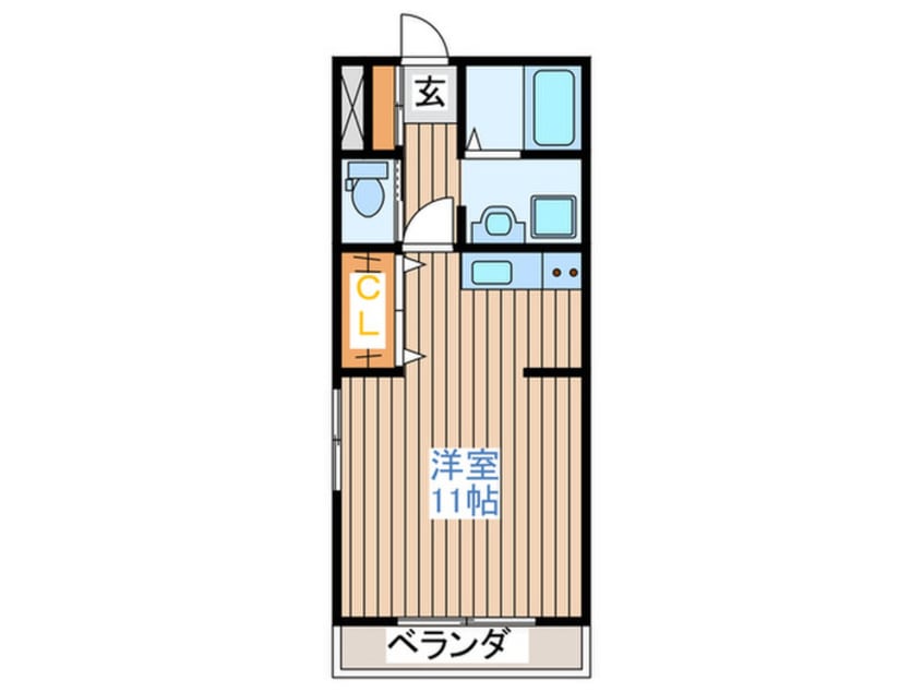 間取図 クレアージュⅡ