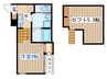 Renoir 1Kの間取り