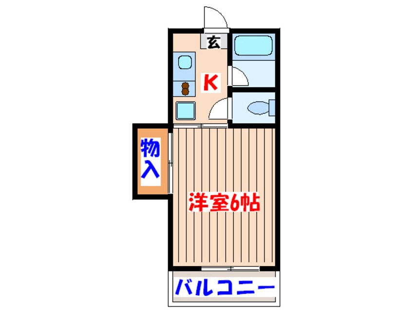 間取図 ファミリ－ハイツ阿部