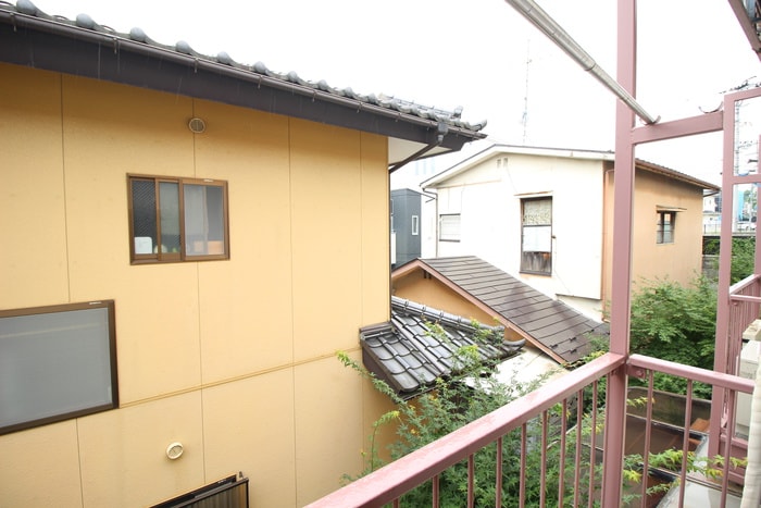 室内からの展望 ファミリ－ハイツ阿部