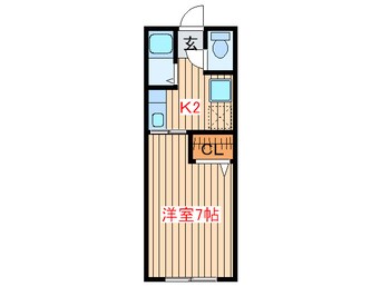 間取図 シティハイムファミ－ル