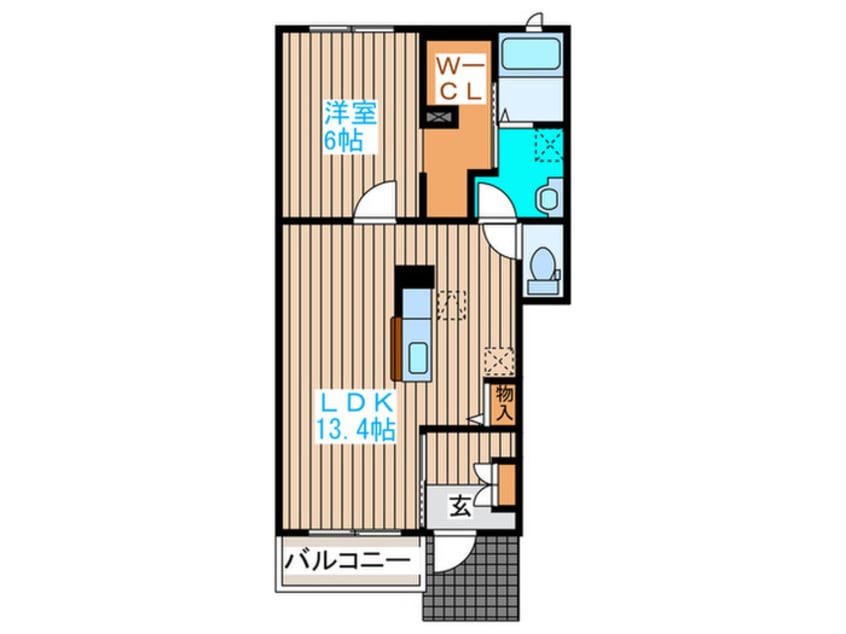 間取図 イーストヴィラ