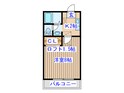Ｋ－ハウス伍番館の間取図