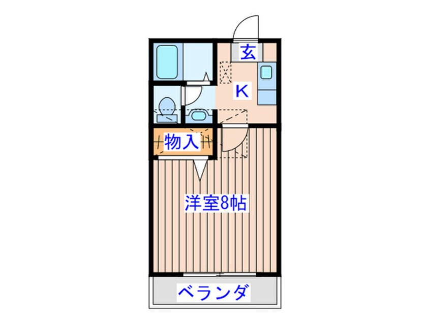 間取図 Ｋ－ハウス伍番館