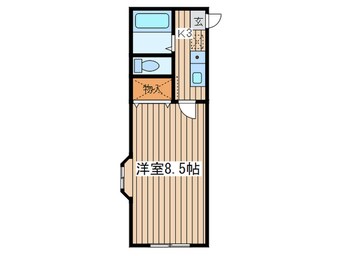 間取図 ホワイトキャッスル39番館