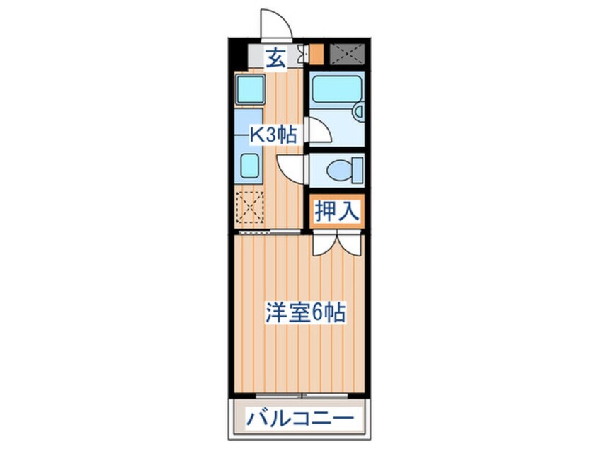 間取図 メゾン・ド・ノア壱番館