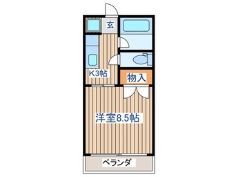 間取図 ﾌﾚﾝｽﾞ銀杏