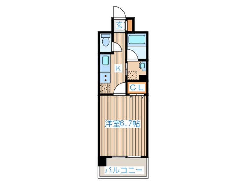 間取図 Live Casa仙台長町