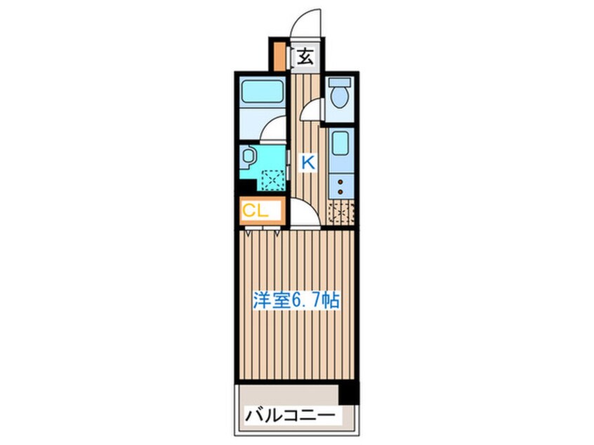 間取図 Live Casa仙台長町