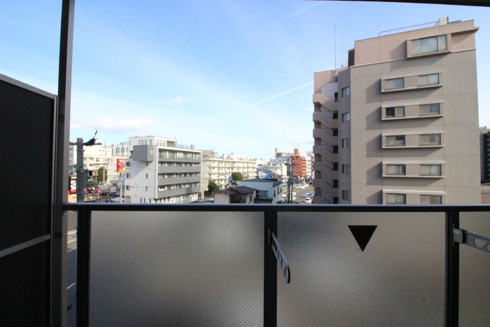 室内からの展望 Live Casa仙台長町