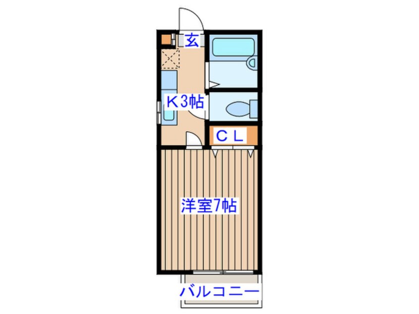 間取図 クレインＫ