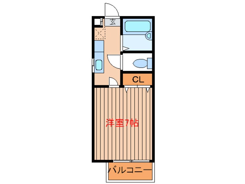 間取図 クレインＫ