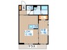 D-ROOM二軒茶屋TMT 1LDKの間取り