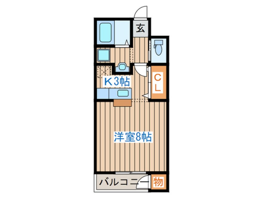 間取図 グランシャトレ－