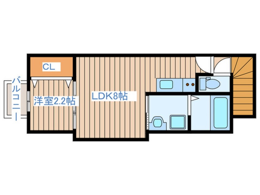 間取図 アビリア南小泉