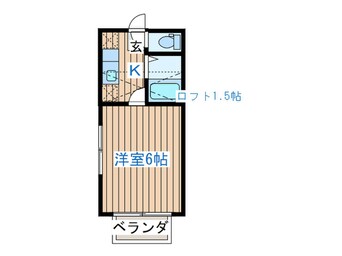 間取図 エイカーズ旭ヶ丘