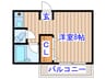 ホワイトメゾン山久 1Rの間取り