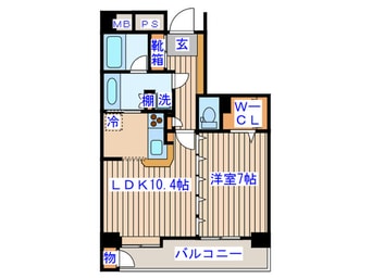 間取図 ダイアパレス花京院(303)