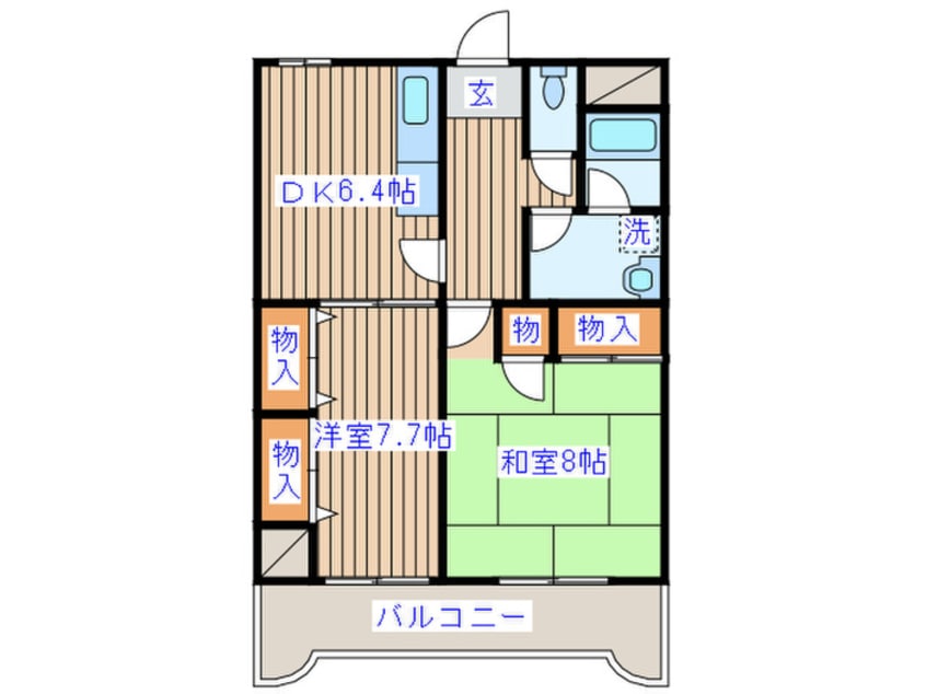 間取図 ＫＡＴＯＵ　ビル