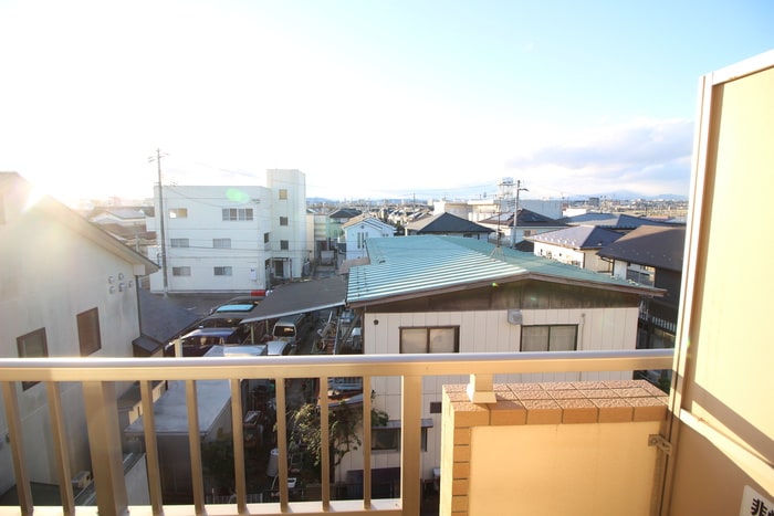 室内からの展望 シティハイツ拾壱番館