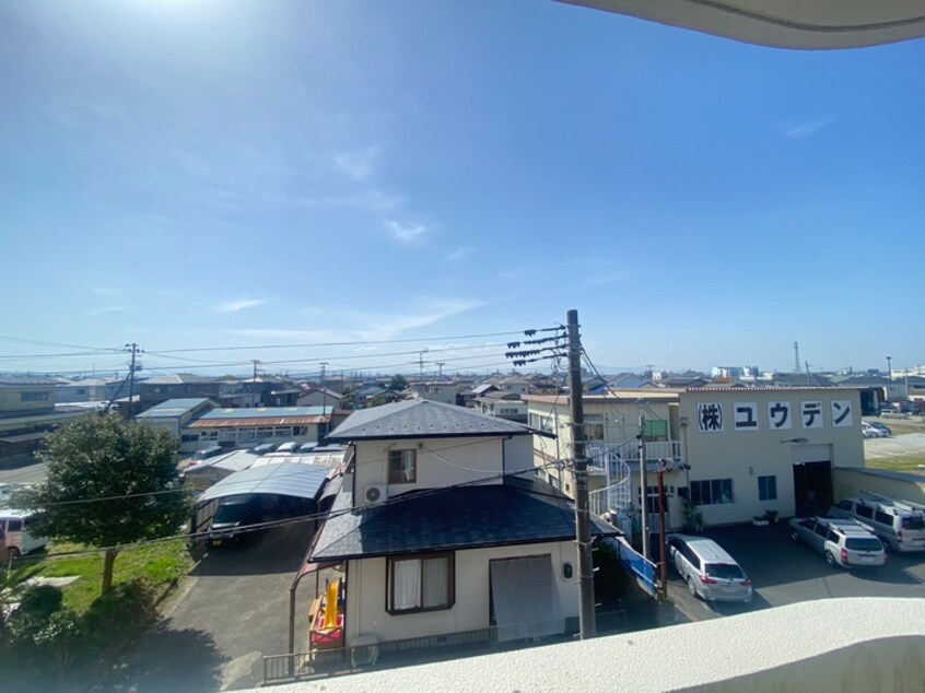 室内からの展望 プリエ白鳥