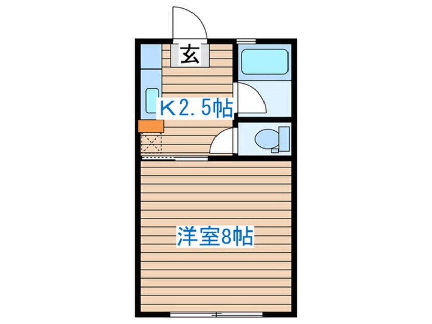 間取図 グランデール6