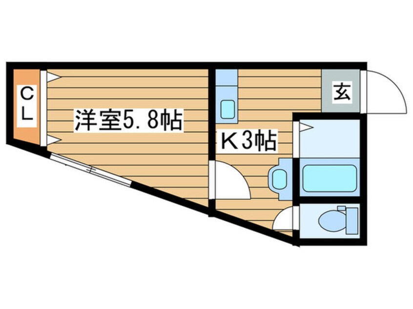 間取図 プランド河原町