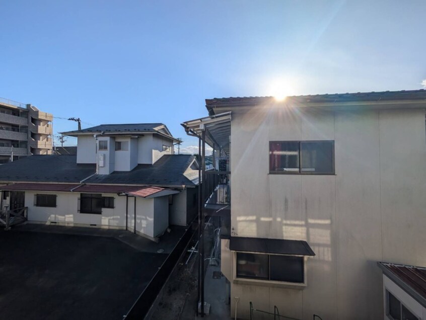 室内からの展望 大泉アパートＡ棟