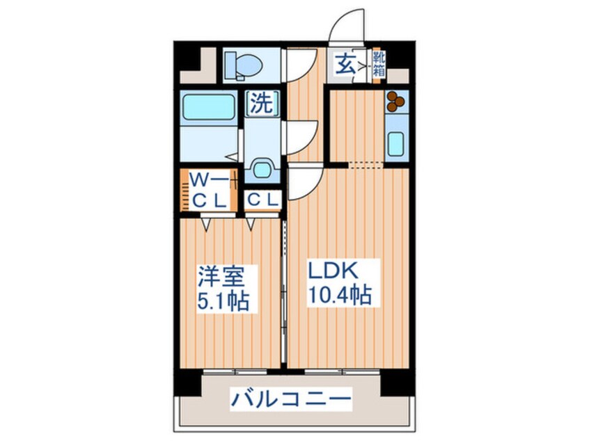 間取図 ｸﾞﾗﾝｼﾞｭ-ﾙﾏﾝｼｮﾝ高砂駅前