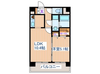 間取図 ｸﾞﾗﾝｼﾞｭ-ﾙﾏﾝｼｮﾝ高砂駅前