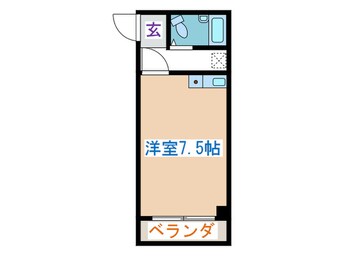 間取図 ｺｰﾎﾟ寿