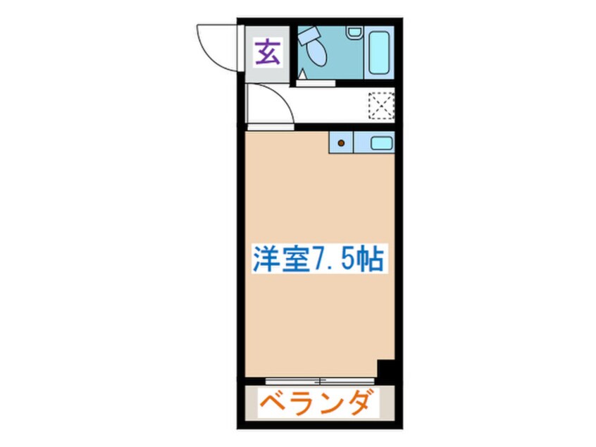 間取図 ｺｰﾎﾟ寿