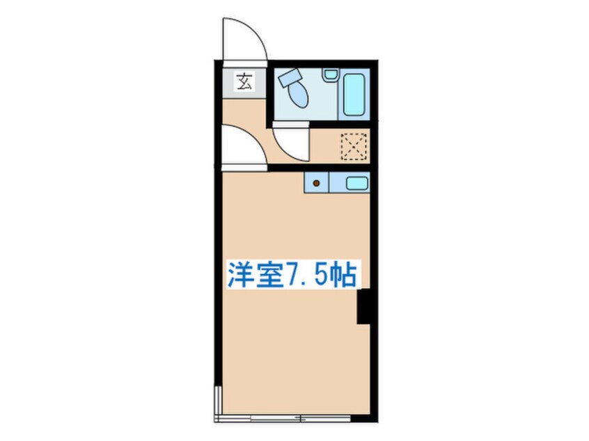 間取図 ｺｰﾎﾟ寿