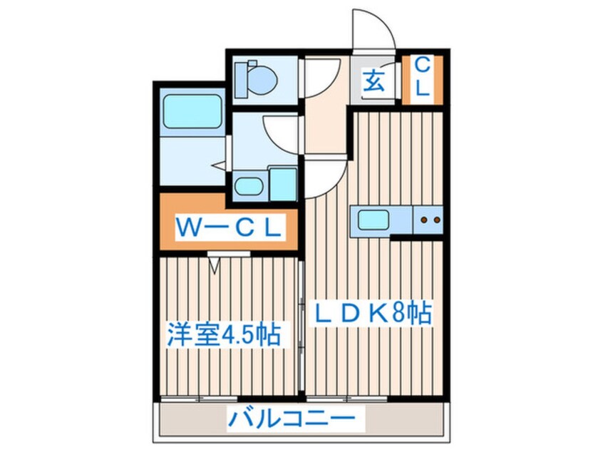 間取図 ウィステリア八幡