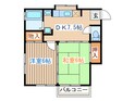 コーポ１・３・５の間取図