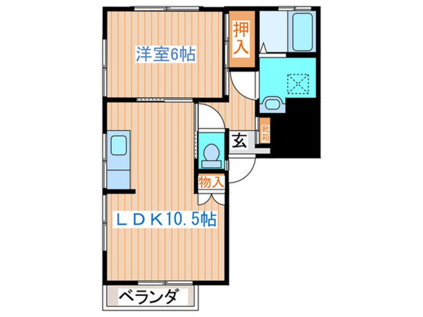 間取図 メゾンファースト