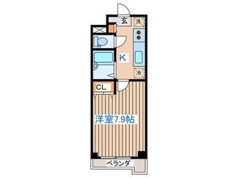 間取図 サンヴァ－リオ小松島