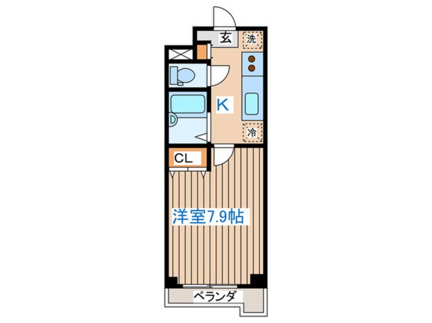 間取図 サンヴァ－リオ小松島