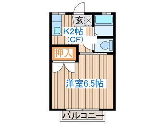 間取図 ハイツボヌ－ル