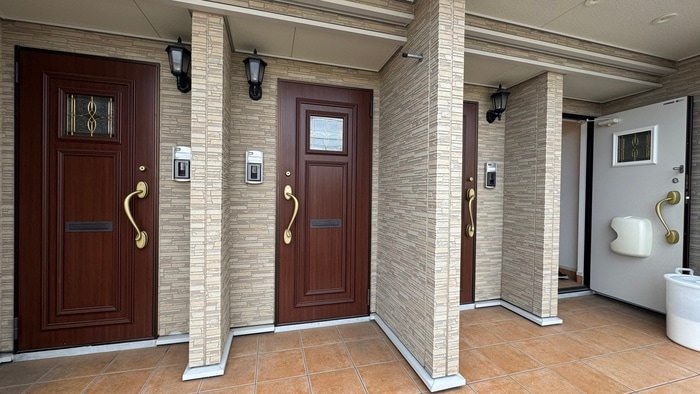 エントランス部分 エクセルコート桑原Ⅲ