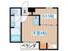 UN五輪 1SRの間取り