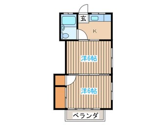 間取図 ア－バンハイツ中江