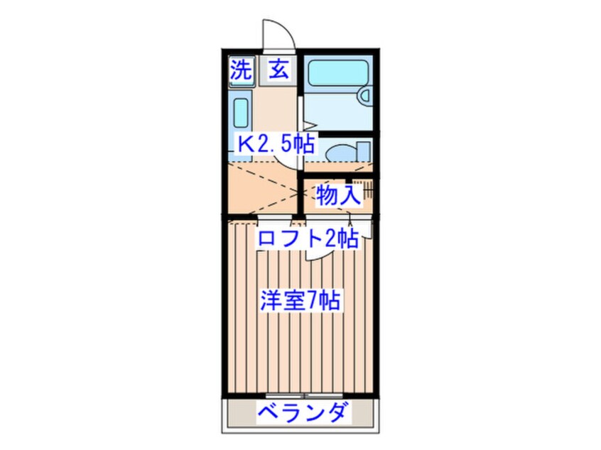 間取図 エアリ－ヒルズ