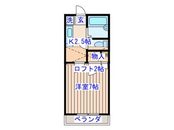 間取図 エアリ－ヒルズ