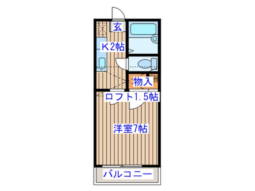 間取図 エアリ－ヒルズ