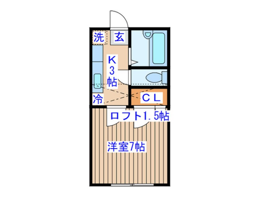 間取図 エアリ－ヒルズ