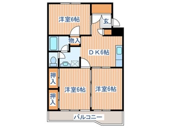 間取図 第一及川ハイツ